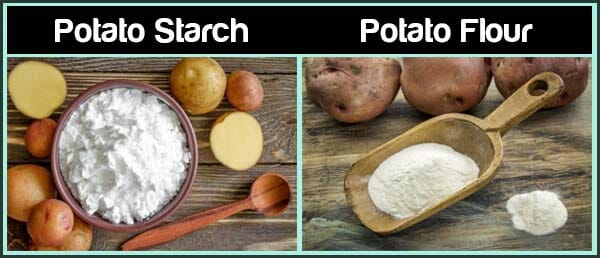 Can potato starch be substituted for potato flour