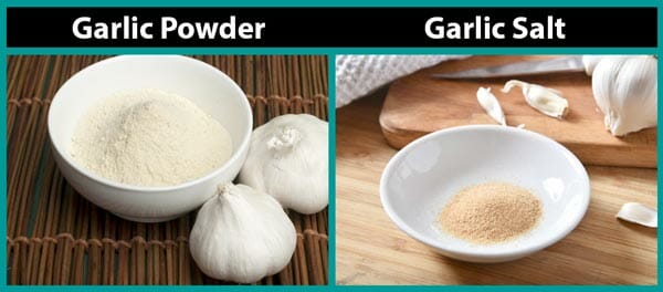 Garlic Salt vs Garlic Powder