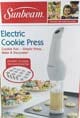 Sunbeam Electric Cookie Press table