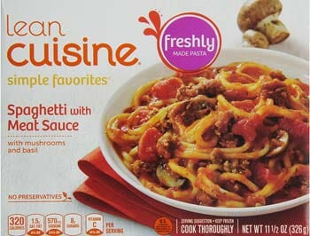 Lean Cuisine Favorites Spaghetti With Meat Sauce