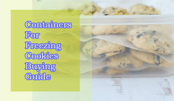 Containers for Freezing Cookies