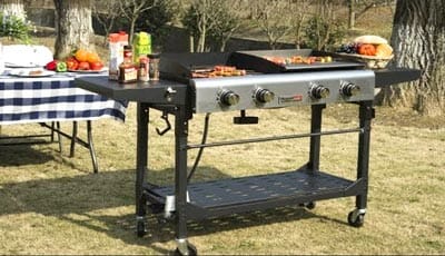 Grill Griddle Combo