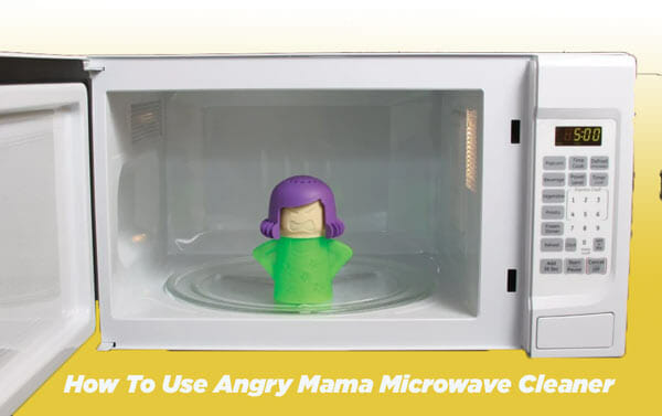 How To Use Angry Mama Microwave Cleaner