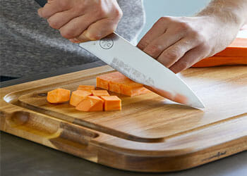 Knife and Chopping Board