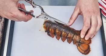 Opening a Lobster Tail