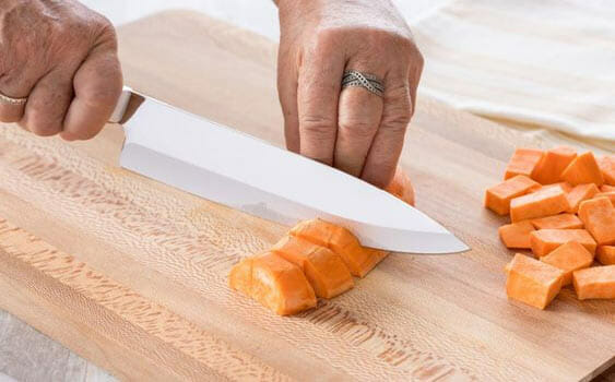 best knife to cut sweet potatoes